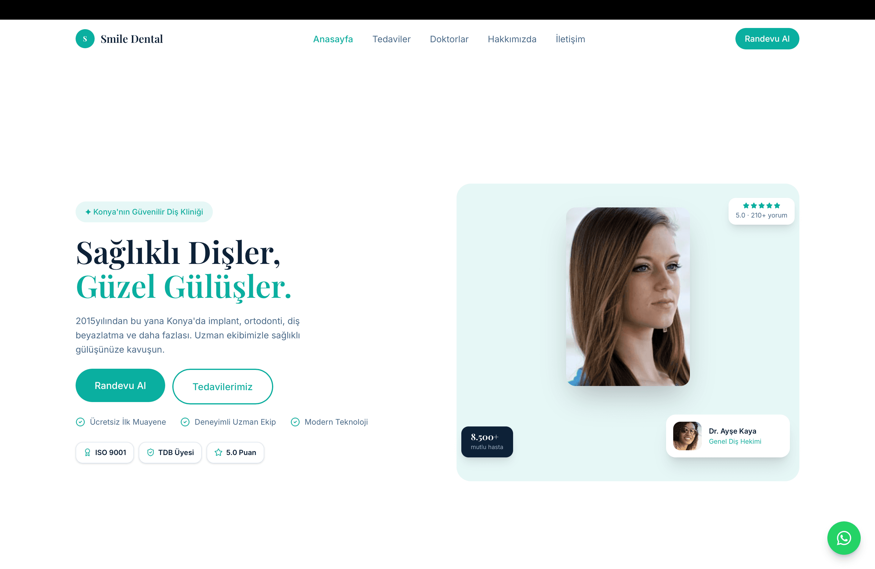 Smile Dental Clinic — Dental Practice Website